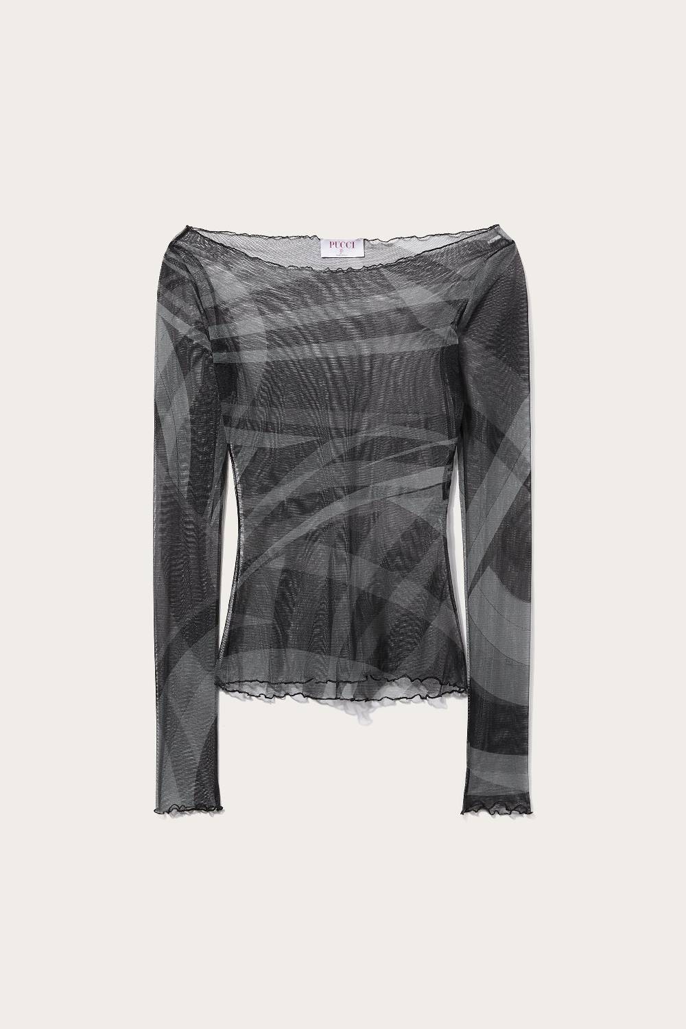 Pucci Top con stampa Iride Convenienza