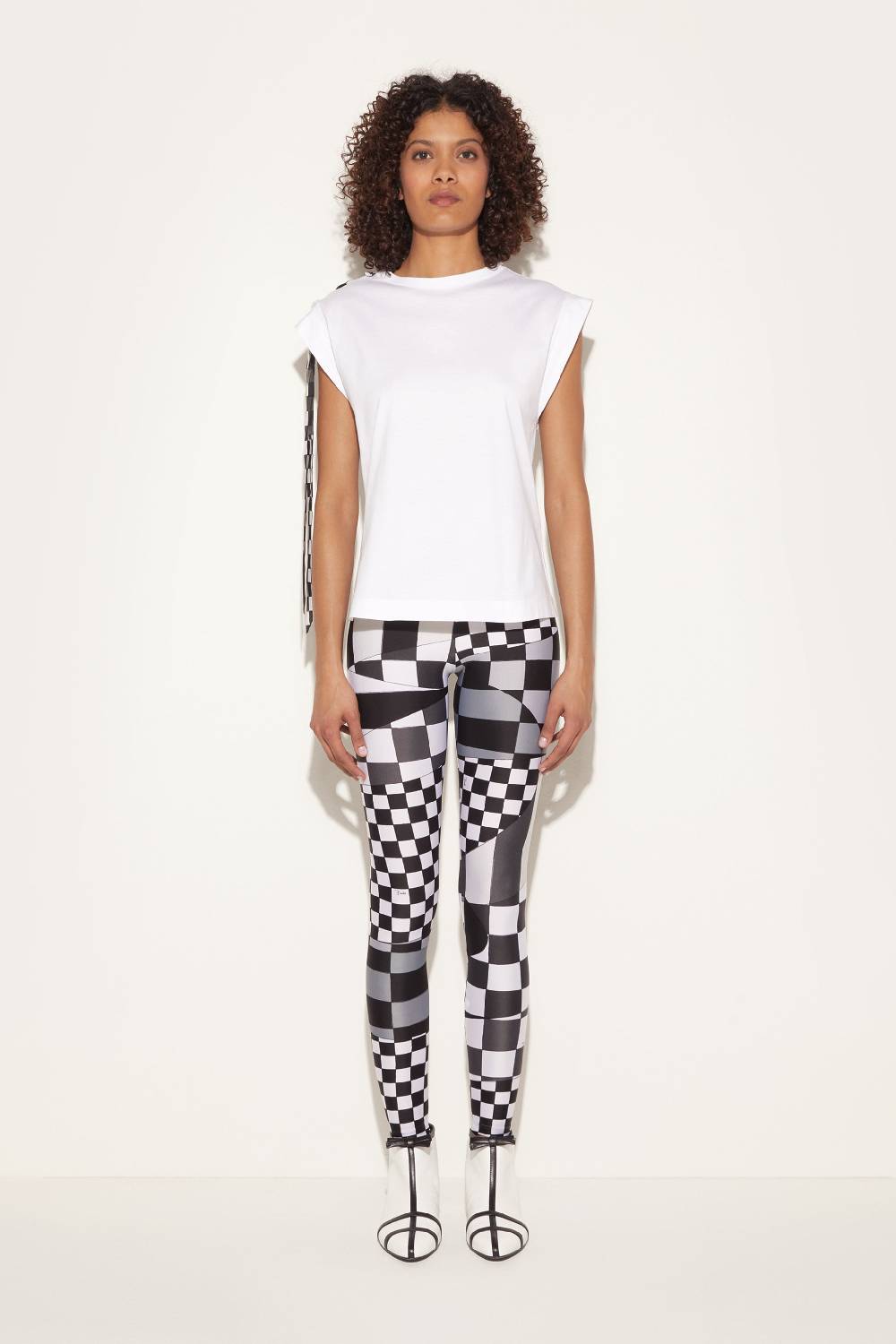 Pucci Top con inserto Giardino Sconto