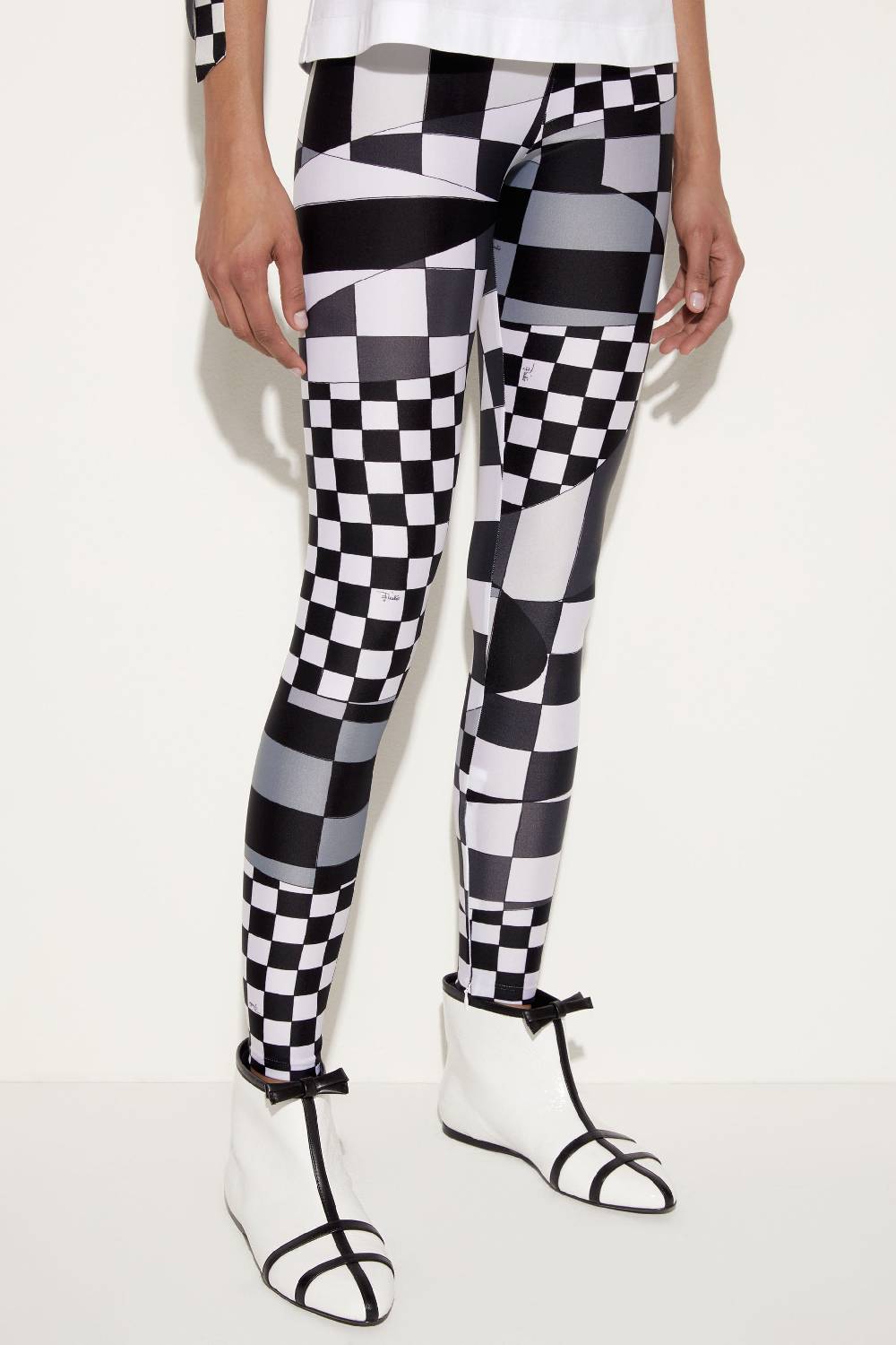 Pucci Leggings con stampa Giardino Vendita Economica