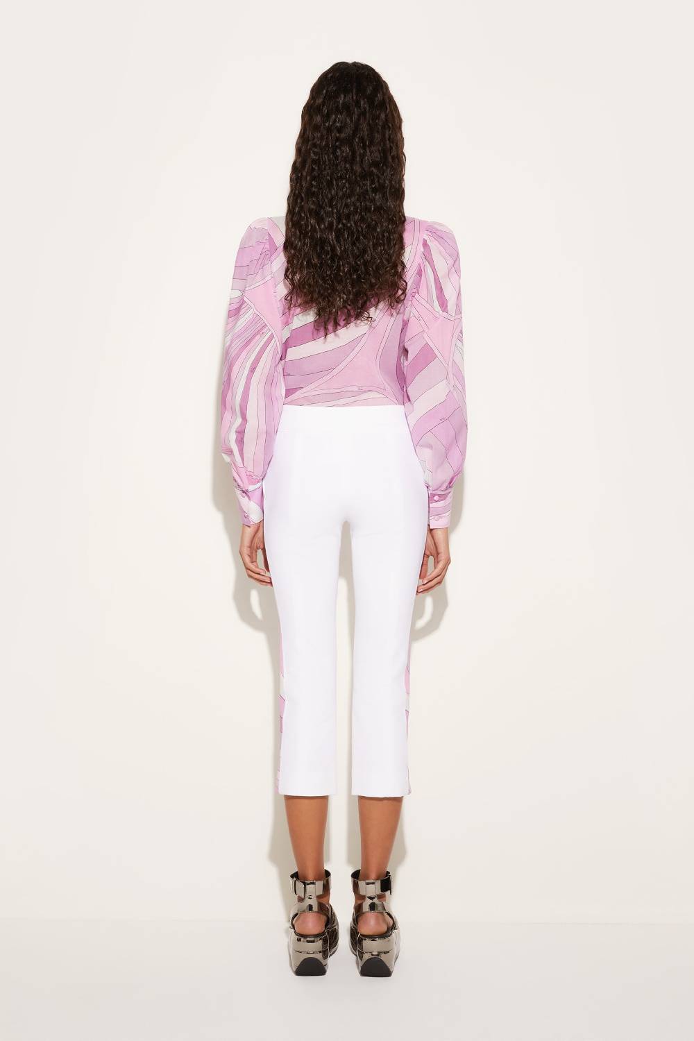 Pucci Pantaloni crop con inserti Iride Vendite Flash