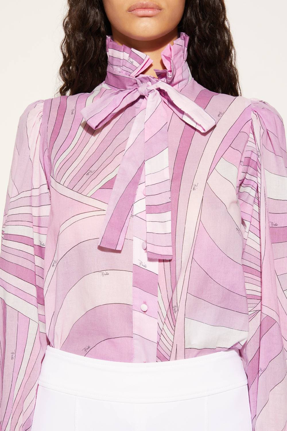 Pucci Camicia con stampa Iride Sconto di tempo limitato