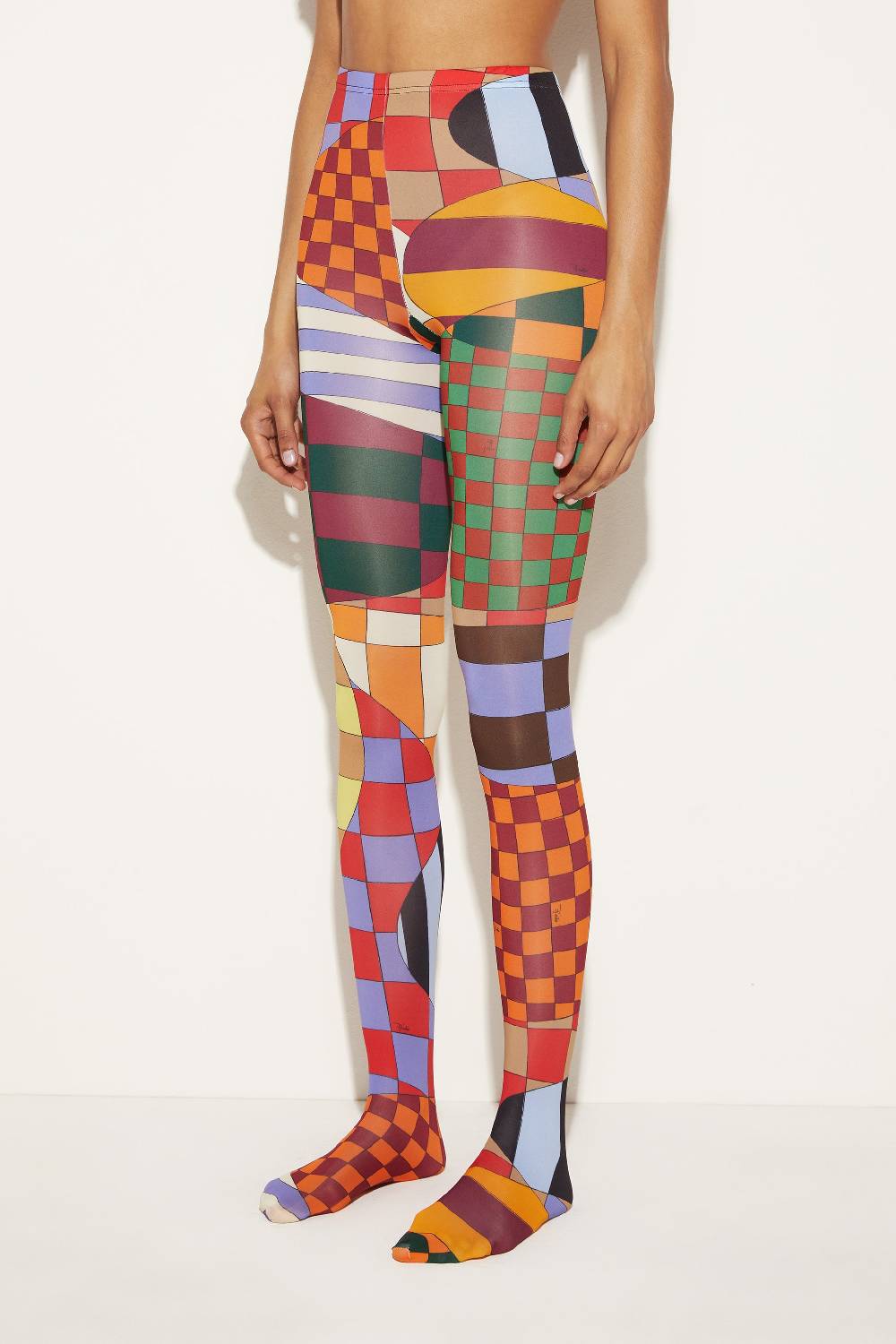 Pucci Collant con stampa Giardino Vendite stagionali