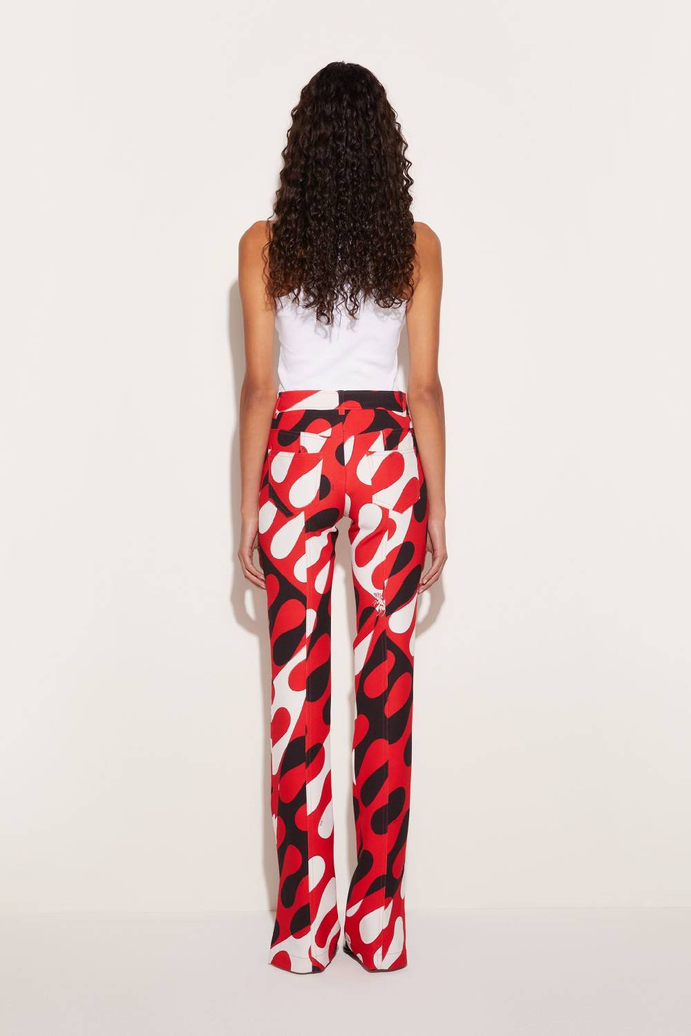 Pucci Pantaloni con stampa Leocorno Offerte stagionali