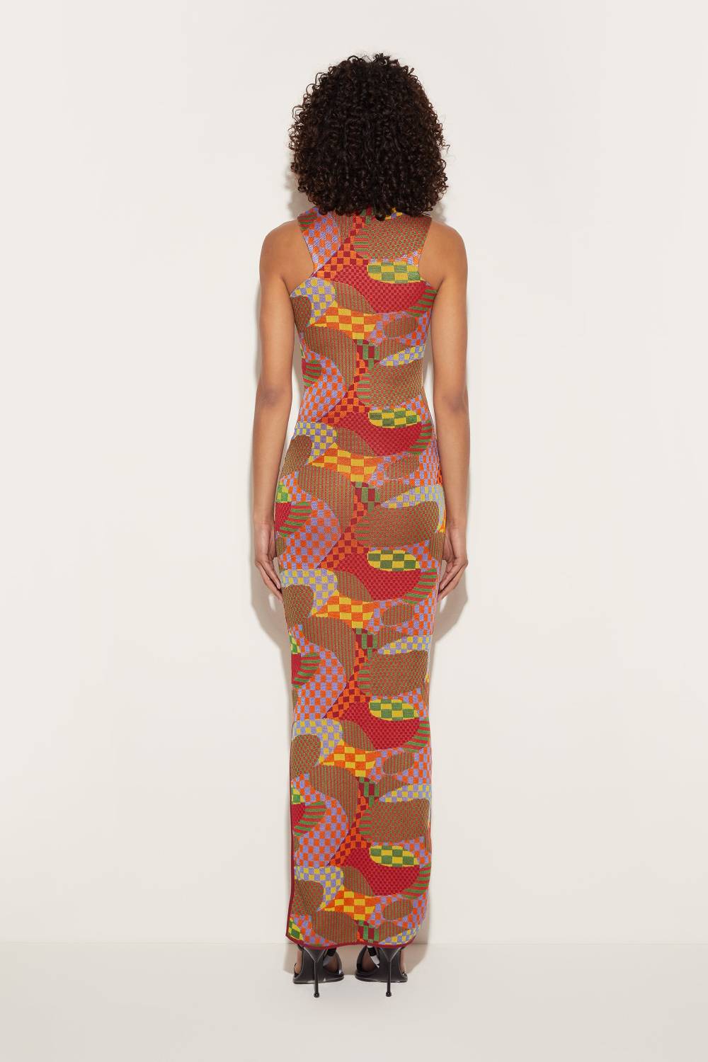 Pucci Abito lungo jacquard con motivo Giardino Offerta settimanale