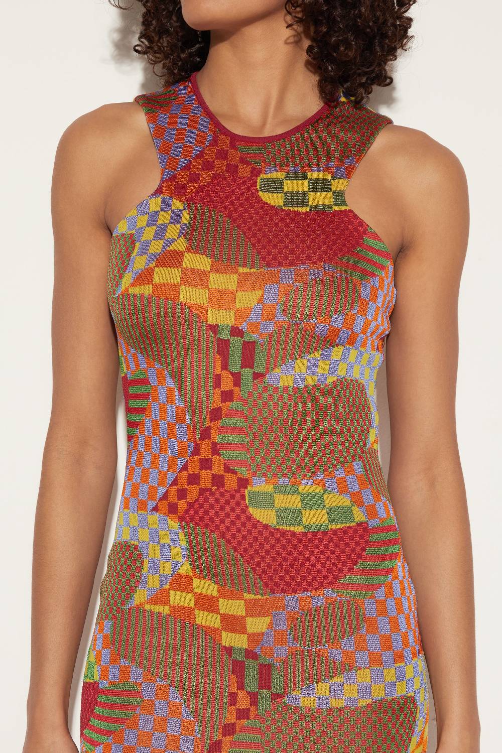 Pucci Abito lungo jacquard con motivo Giardino Offerta settimanale
