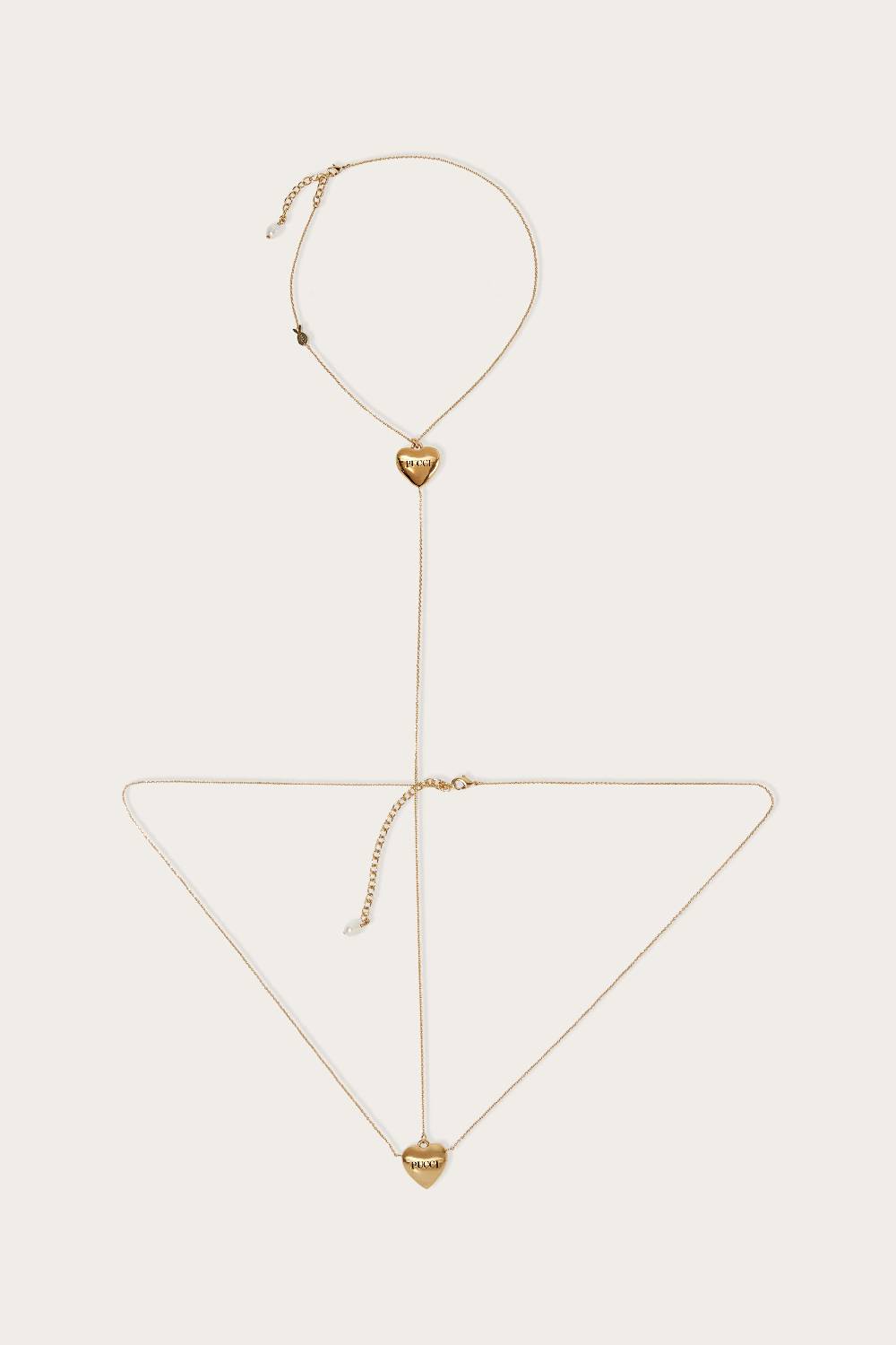 Pucci Catena girovita con ciondoli a cuore Fino al 60% di sconto
