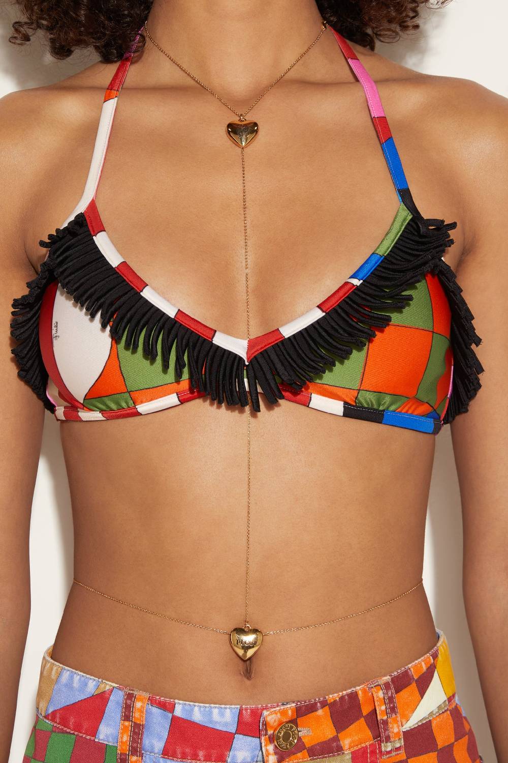 Pucci Catena girovita con ciondoli a cuore Fino al 60% di sconto