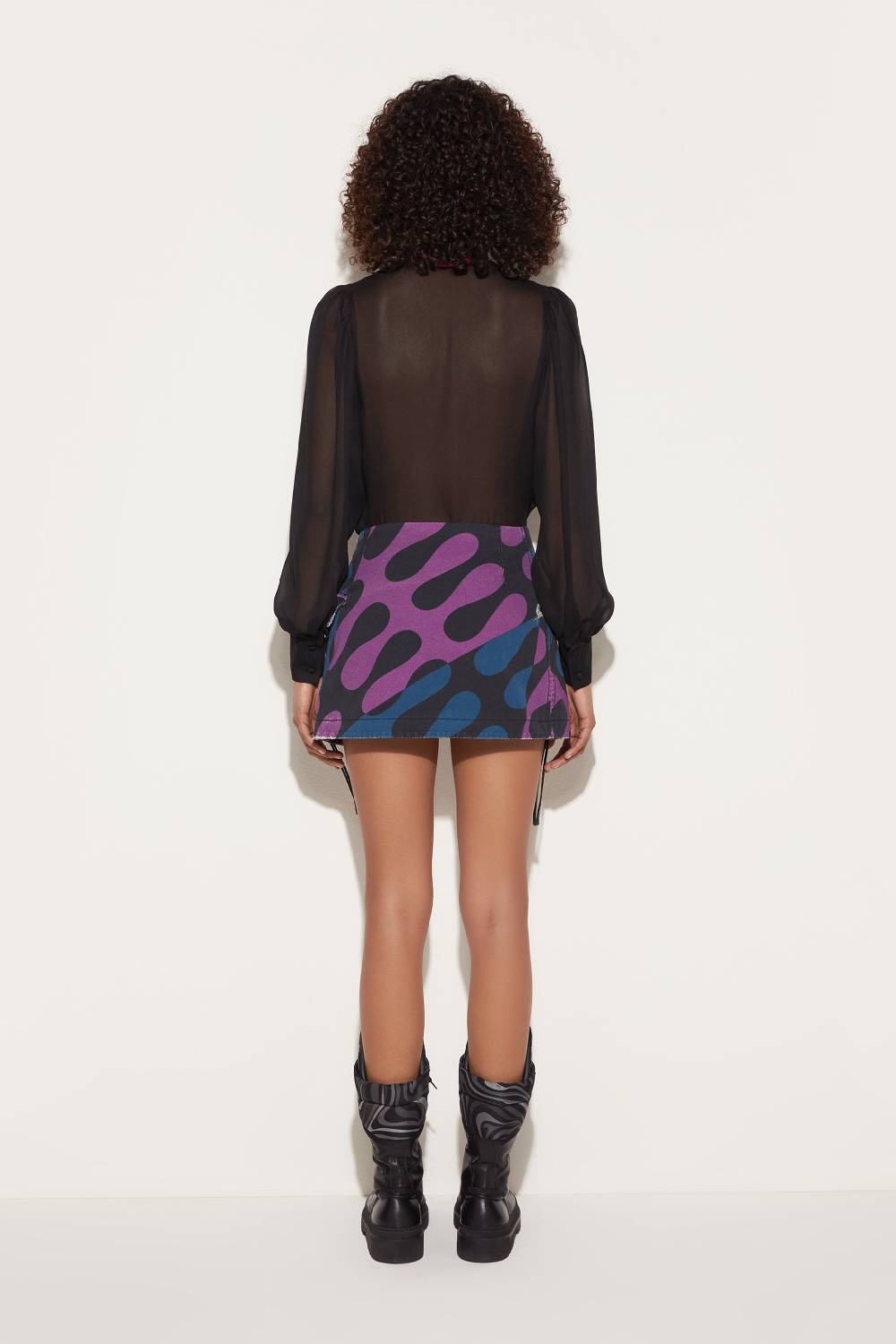 Pucci Camicia in seta con finiture Marmo Discount Store per i nuovi prodotti