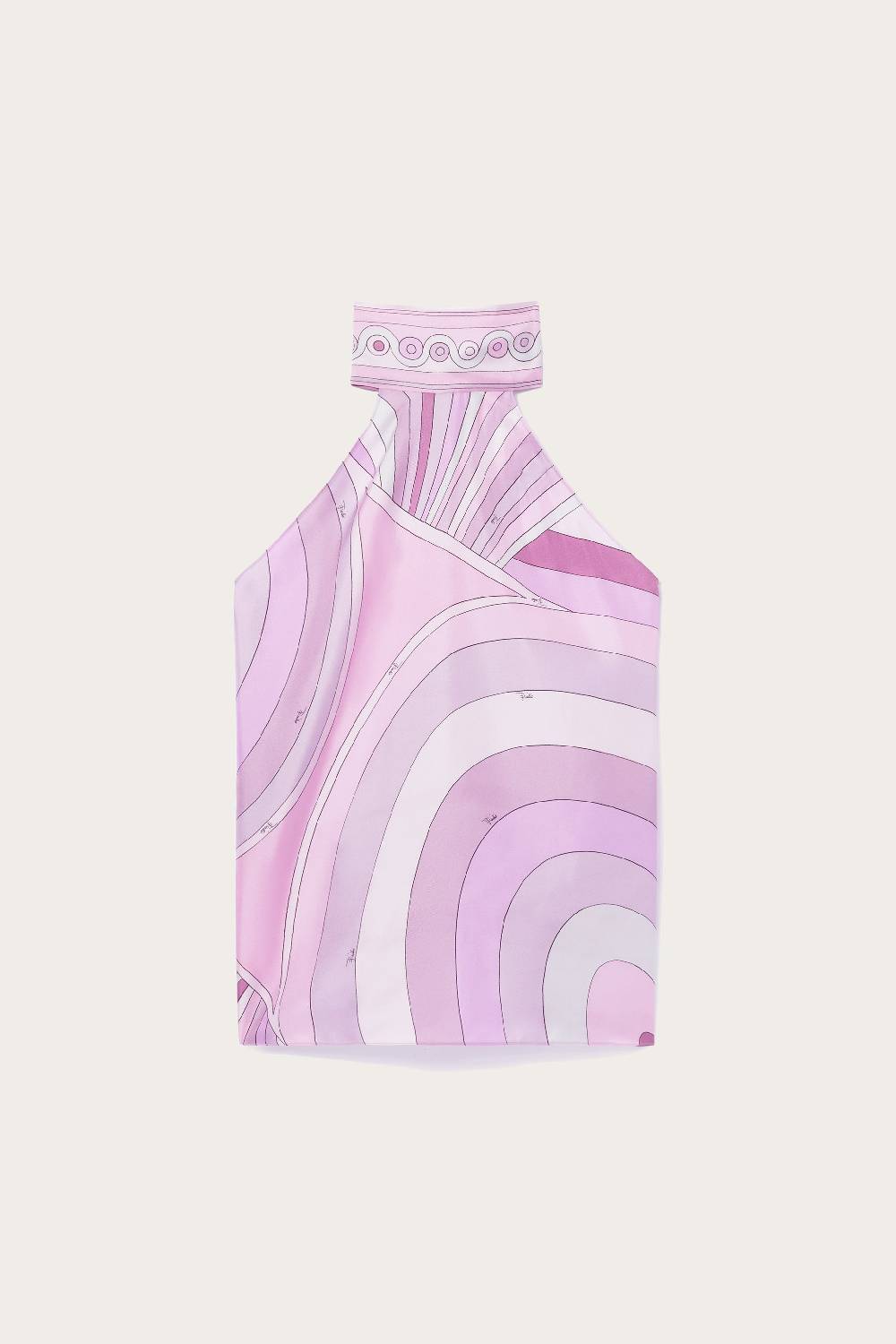 Pucci Top in seta con stampa Iride Solo un giorno rimasto