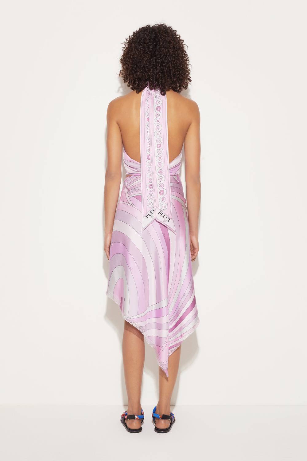 Pucci Top in seta con stampa Iride Solo un giorno rimasto