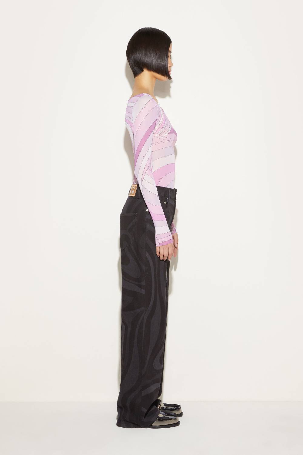 Pucci Top con stampa Iride Super sconto