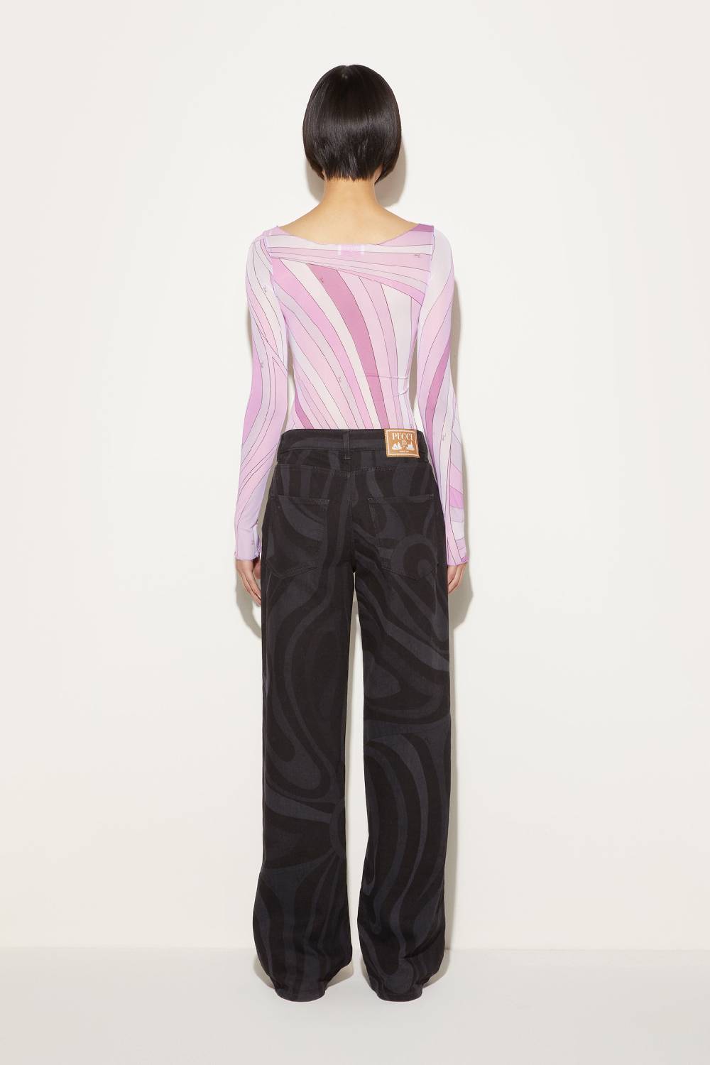 Pucci Top con stampa Iride Super sconto