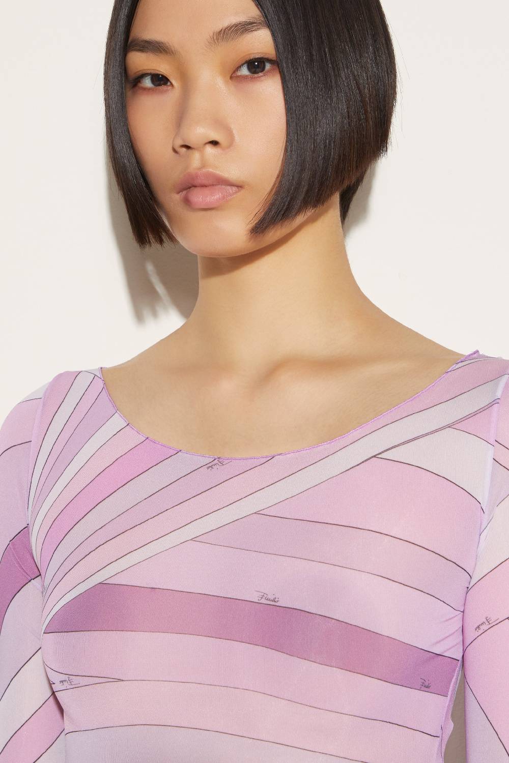 Pucci Top con stampa Iride Super sconto