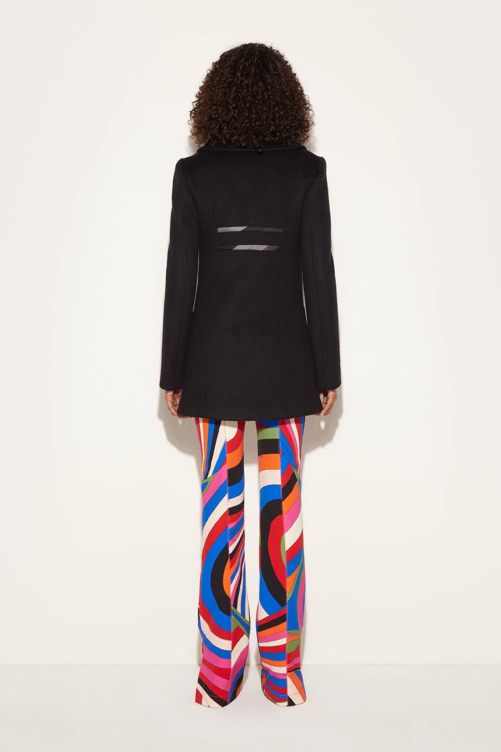 Pucci Cappotto con finiture Iride Enormi sconti