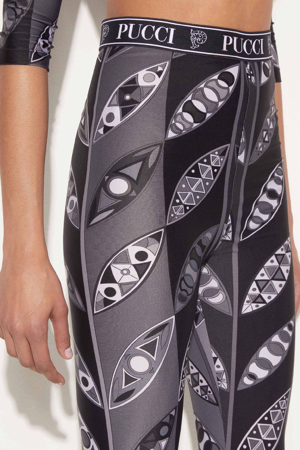 Pucci Leggings con stampa Girandole Officina