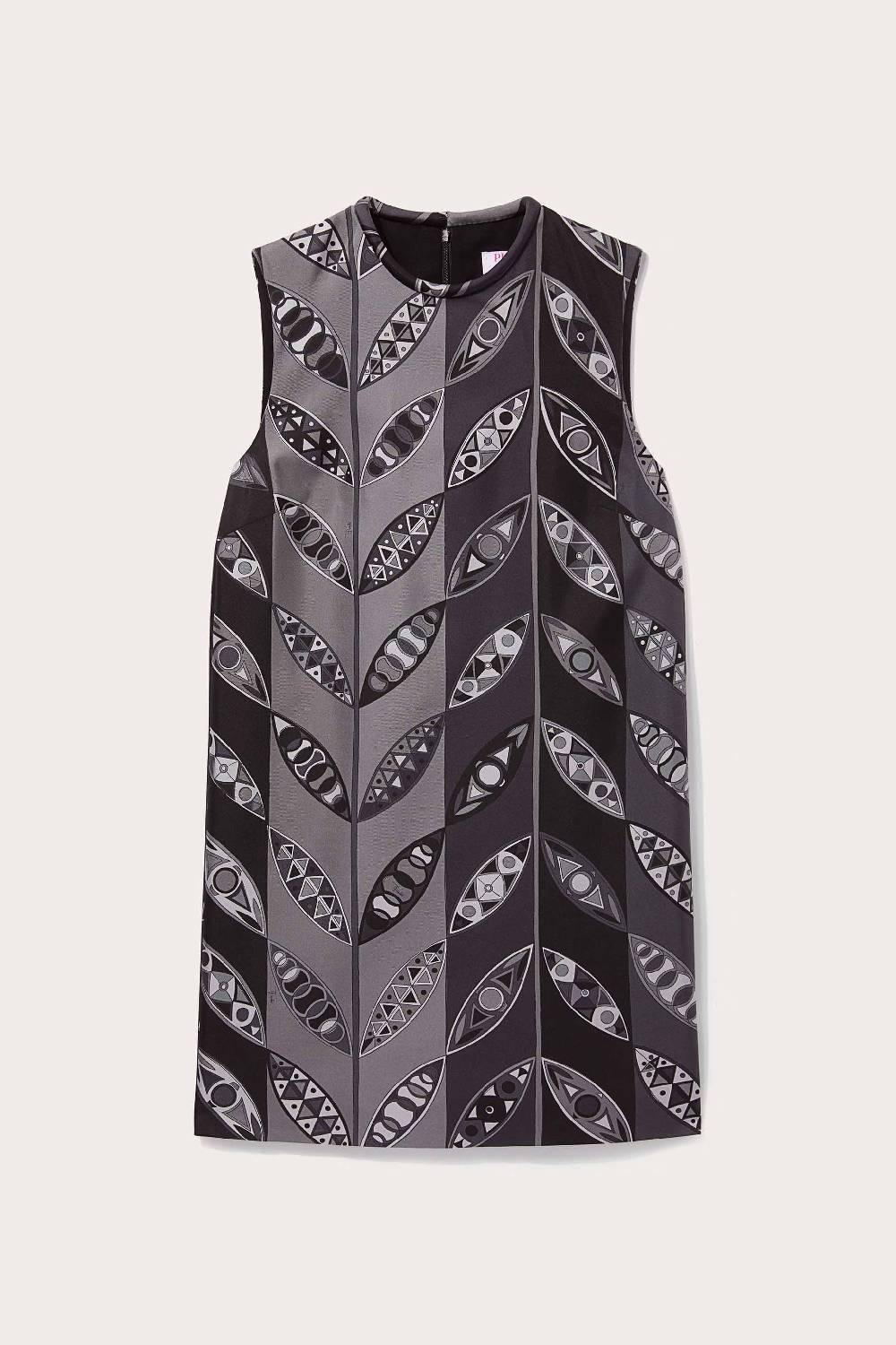 Pucci Mini abito in seta con stampa Girandole Esporta salva