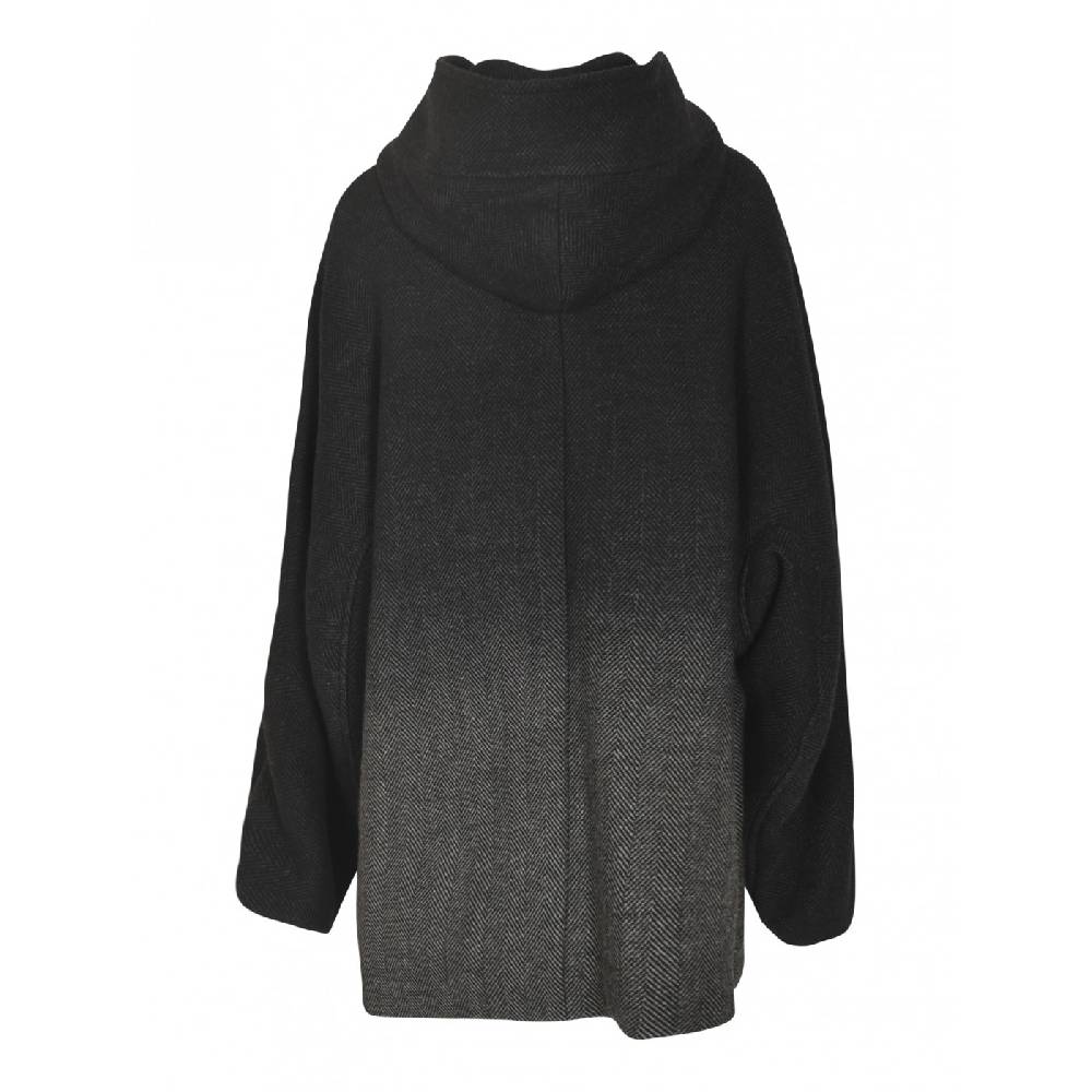 Y&#039;S YOHJI YAMAMOTO Caban drappeggiato con cappuccio Online