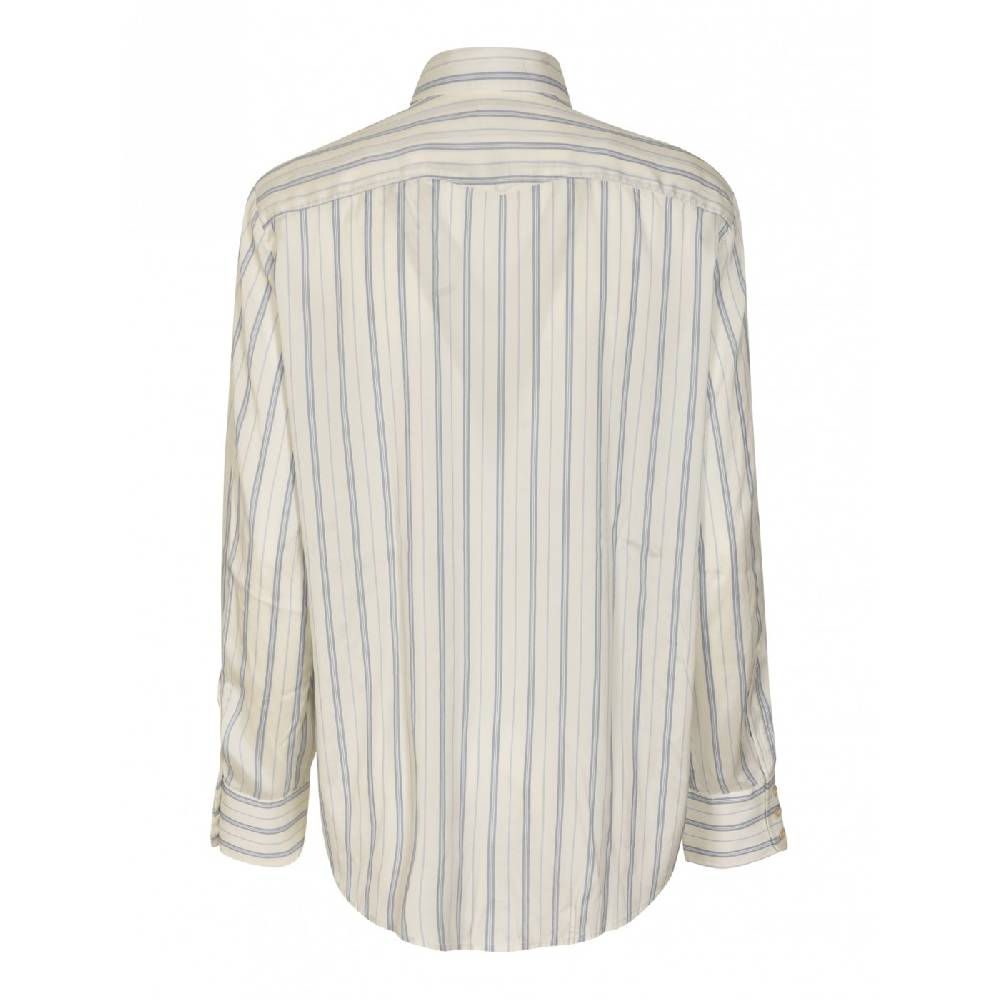 MASSIMO ALBA Camicia dritta riga verticale In Vendita