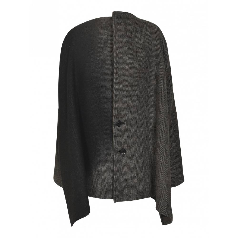 Y&#039;S YOHJI YAMAMOTO Giaccone asimmetrico Vendita