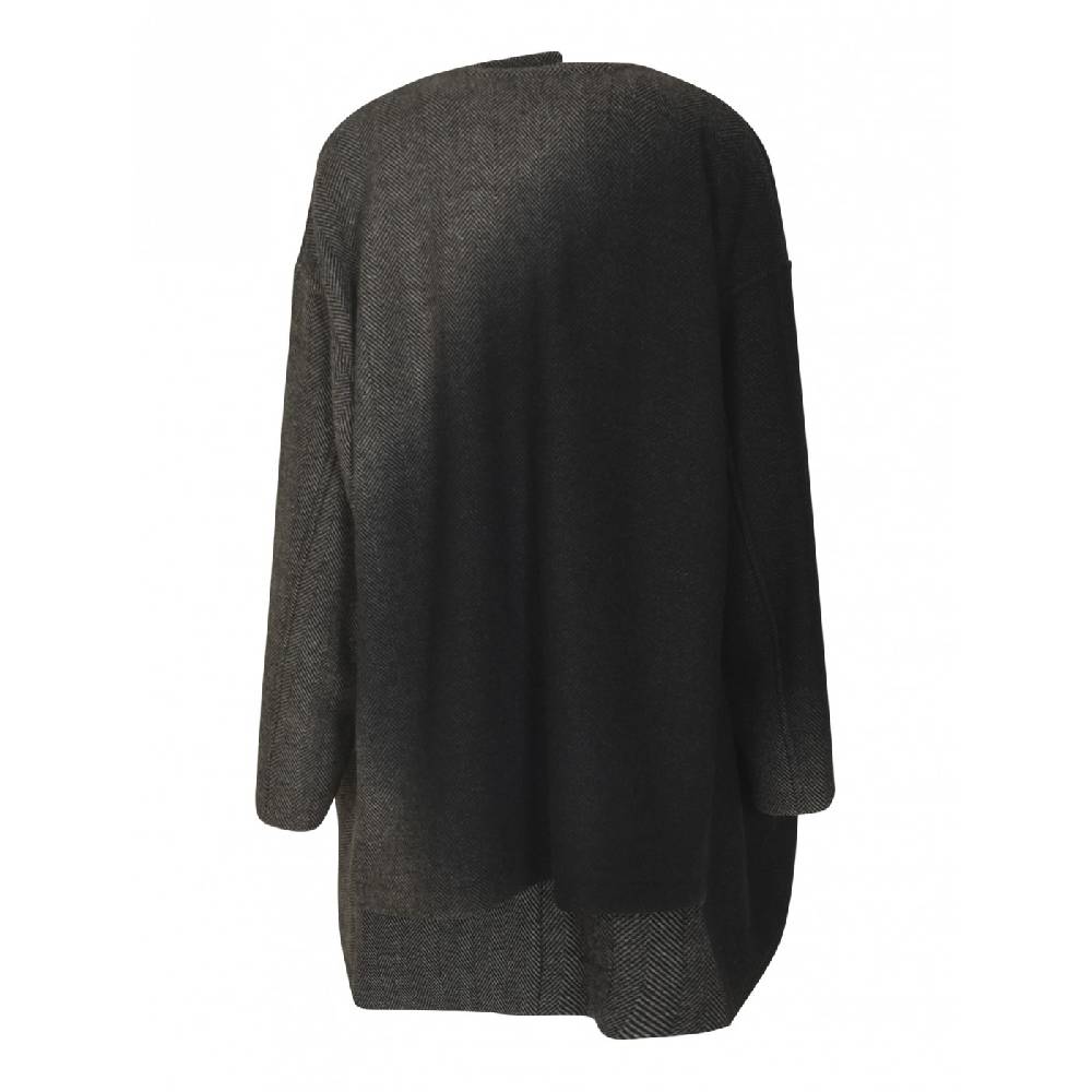 Y&#039;S YOHJI YAMAMOTO Giaccone asimmetrico Vendita