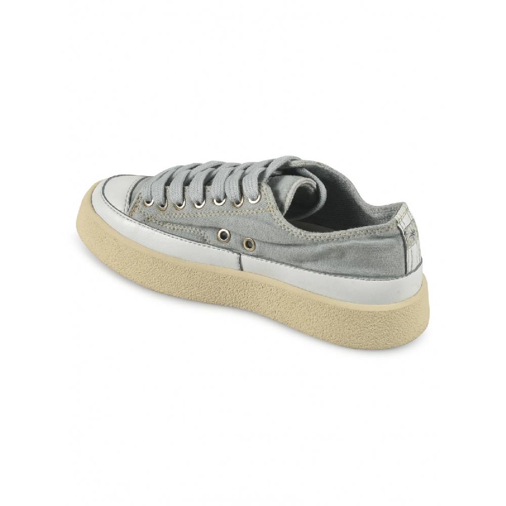 PANAMA ROUTE Sneakers cotone tinto Offerta