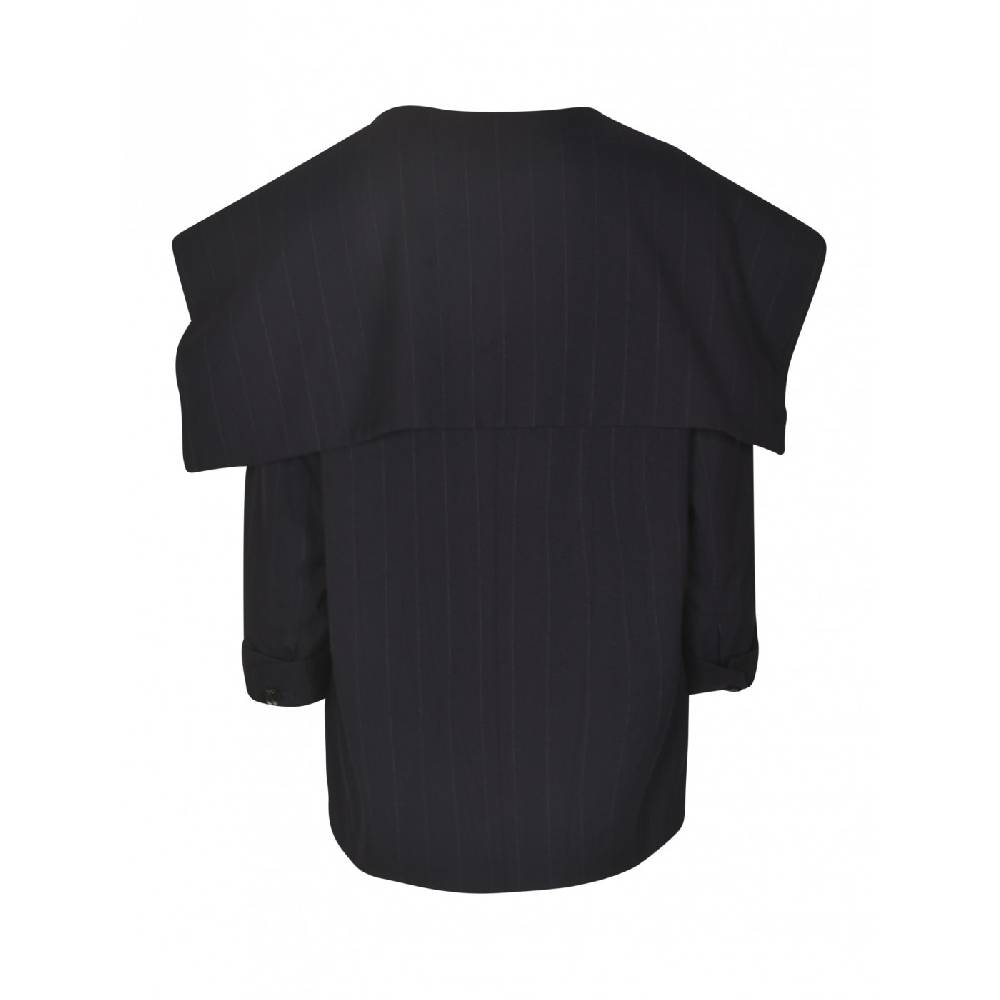Y&#039;S YOHJI YAMAMOTO Giacca gessata doppio petto Spedizione Gratuita