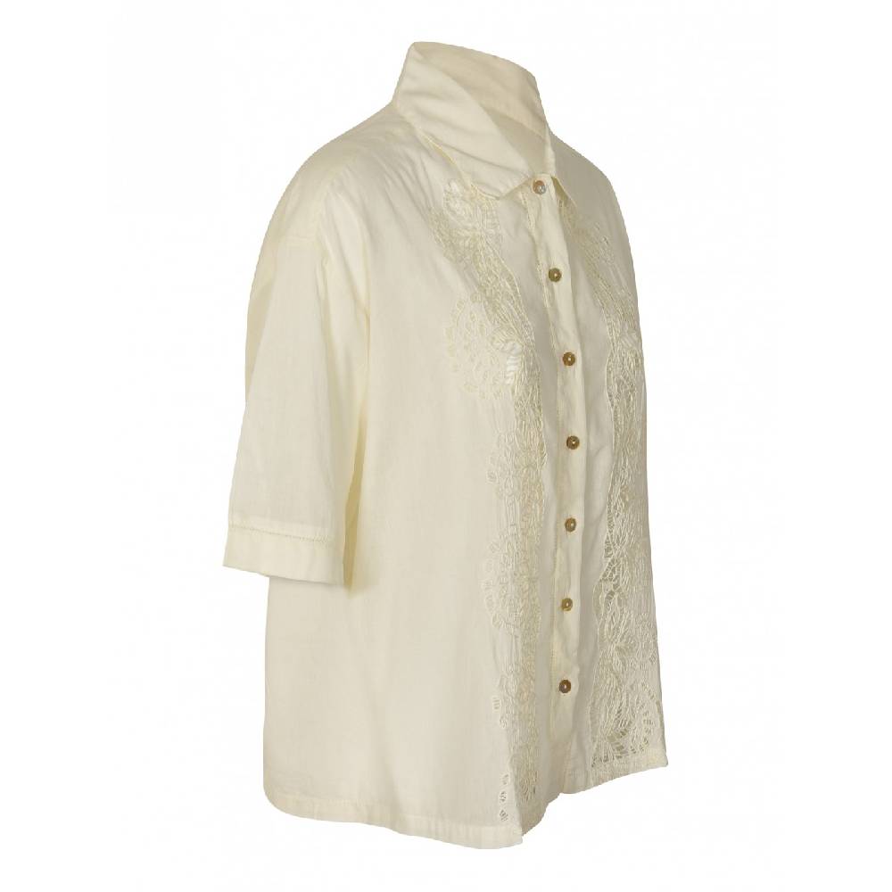 ANTIK BATIK Camicia traforata aloha In Saldo