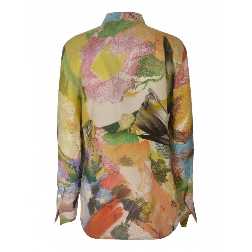 PAUL SMITH Camicia fantasia polso alto Spedizione Gratuita