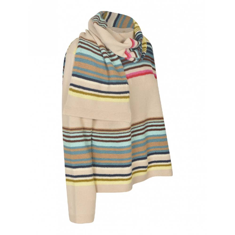 PAUL SMITH Maglia girocollo con sciarpa Saldi Di Fabbrica