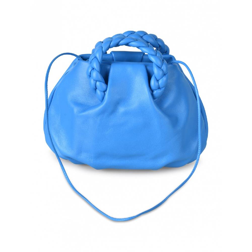 HEREU Bombon braided handle pleated crossbody Online