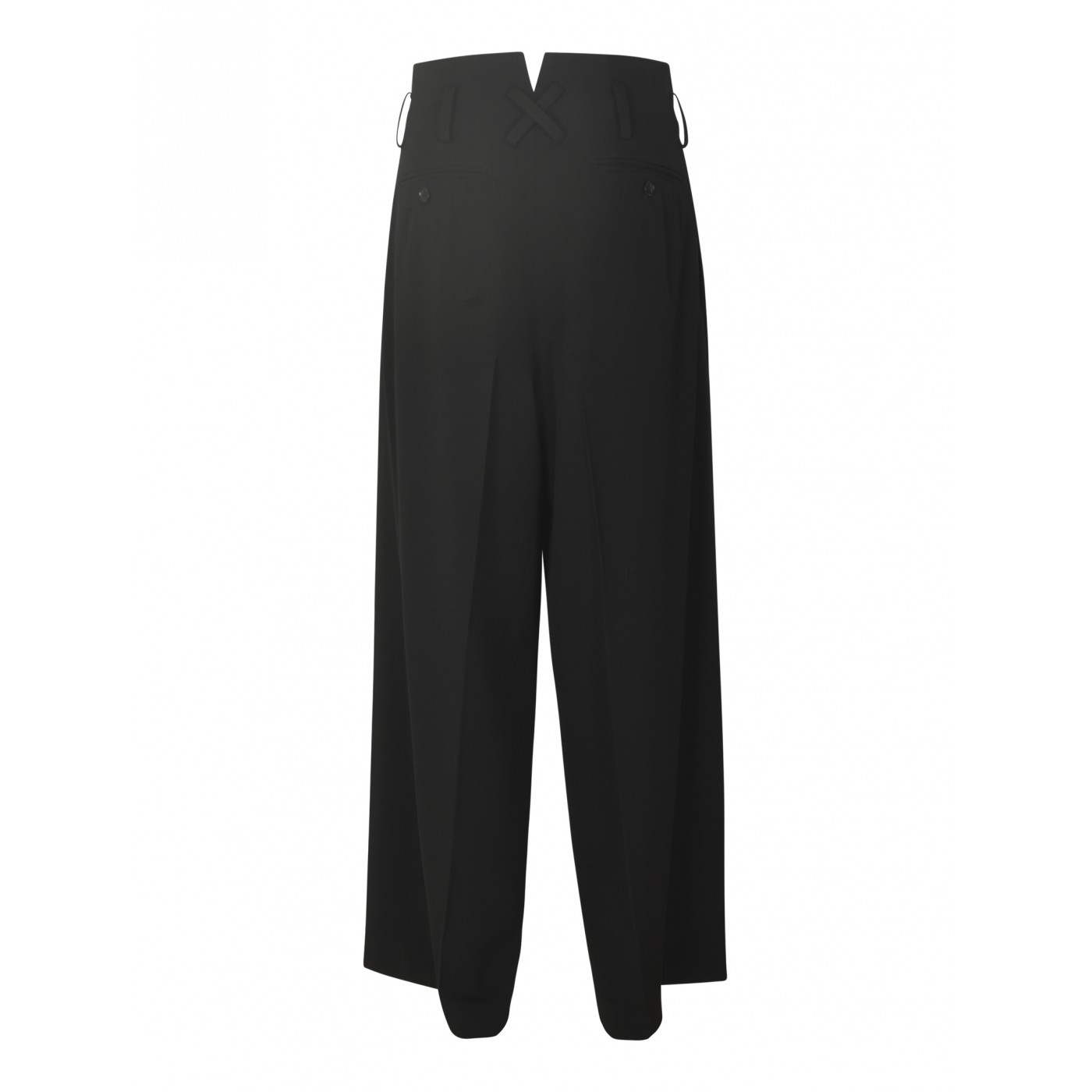 Y&#039;S YOHJI YAMAMOTO Pantaloni pences gamba larga Offerta speciale della fabbrica