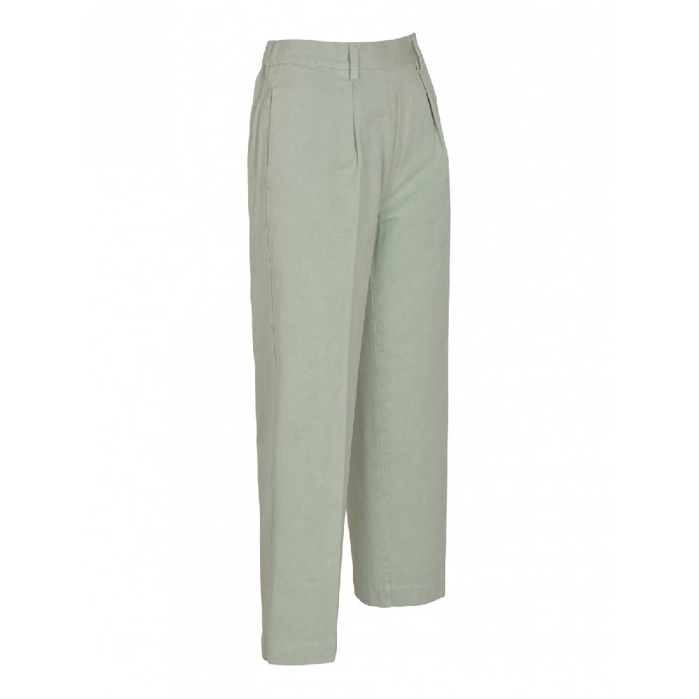 FORTE FORTE Pantaloni low crotch gabardina Liquidazione