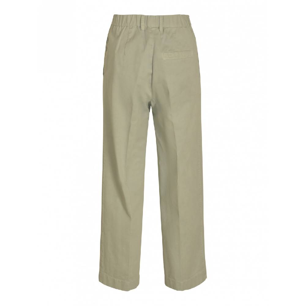 FORTE FORTE Pantaloni low crotch gabardina Liquidazione