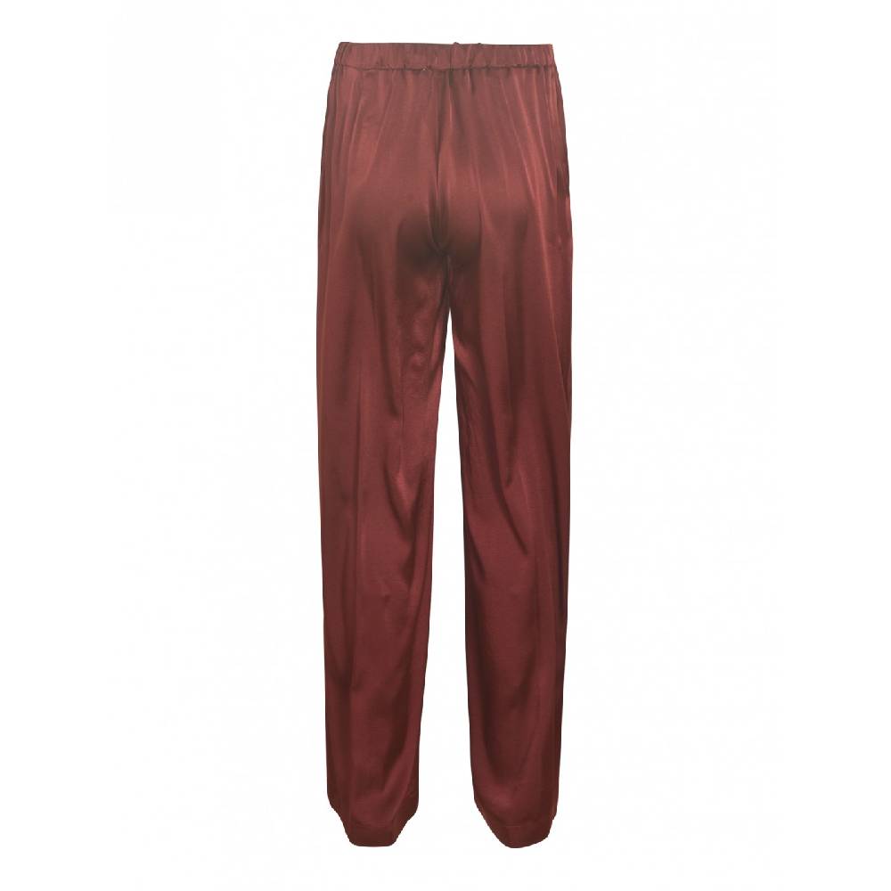 FORTE FORTE Pantaloni ampio raso seta strech Super Saving Price