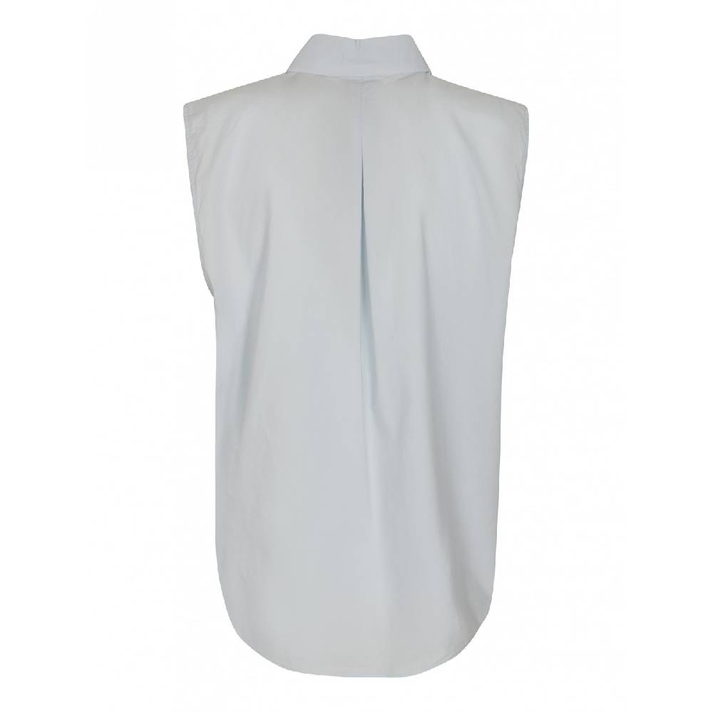 FORTE FORTE Camicia smanicata popeline Sostegno trimestrale