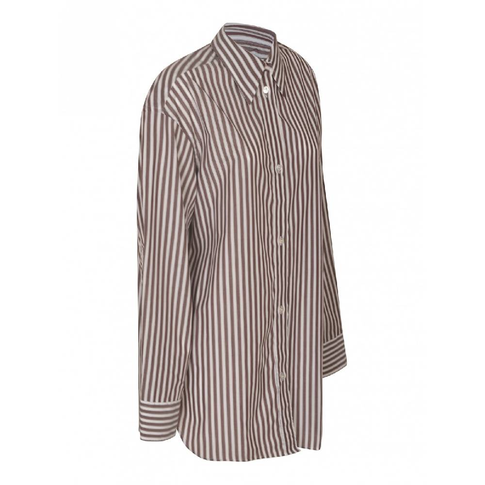 STUDIO NICHOLSON Camicia over a righe Vendita Economica