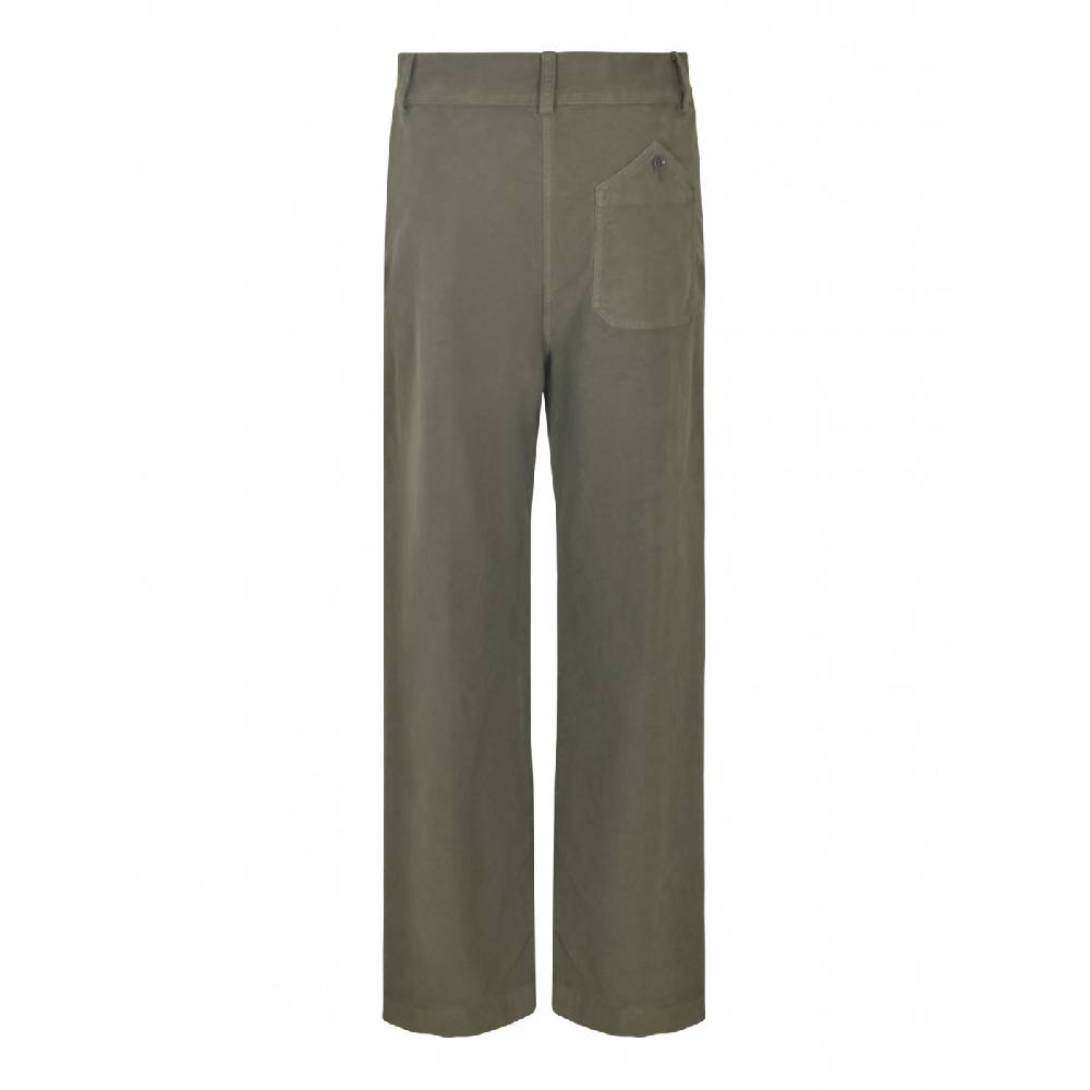ASPESI Pantalone largo tasca dietro con bottone Nuova