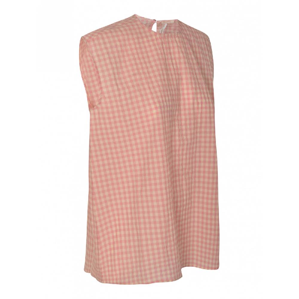 APUNTOB Top quadretti smanicato Saldi