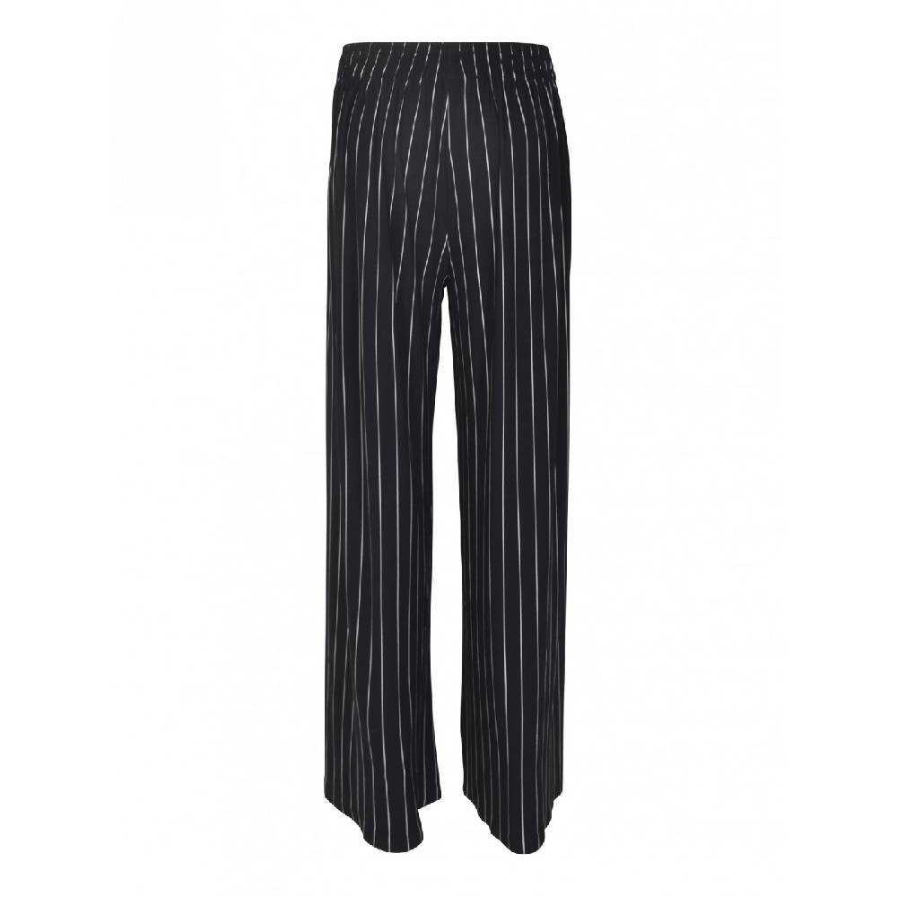 NORMA KAMALI Pantaloni gamba larga elastico in vita Flash Sale