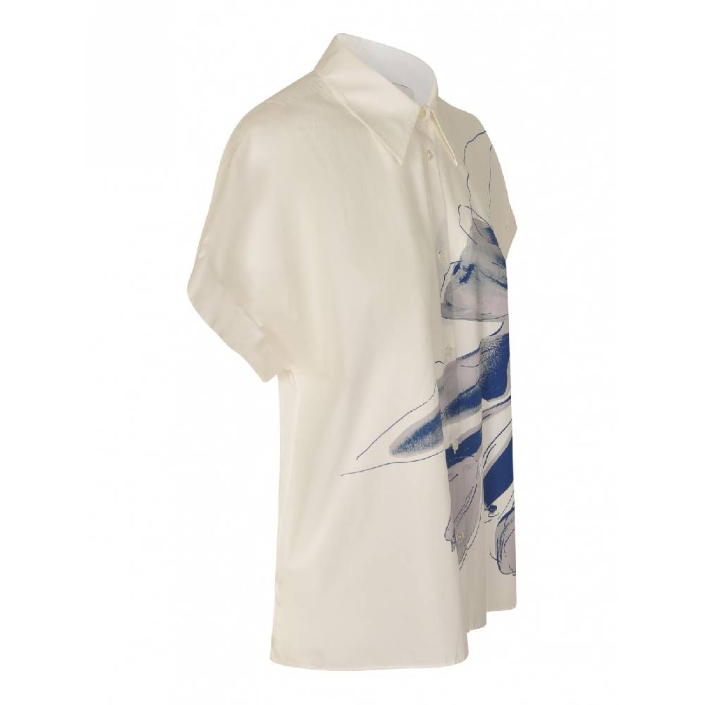 PAUL SMITH Camicia m m con stampa fiore Grandi sconti