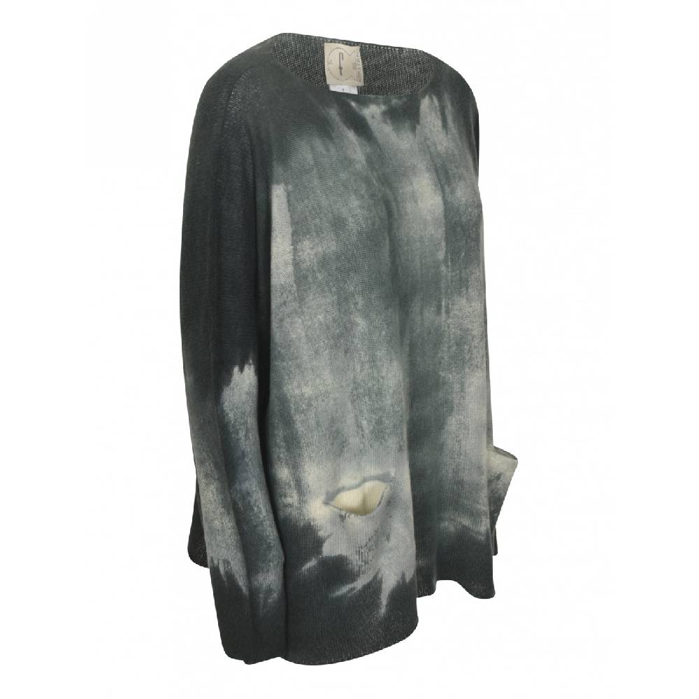 F CASHMERE Maglia barchetta con tasche Prezzo basso