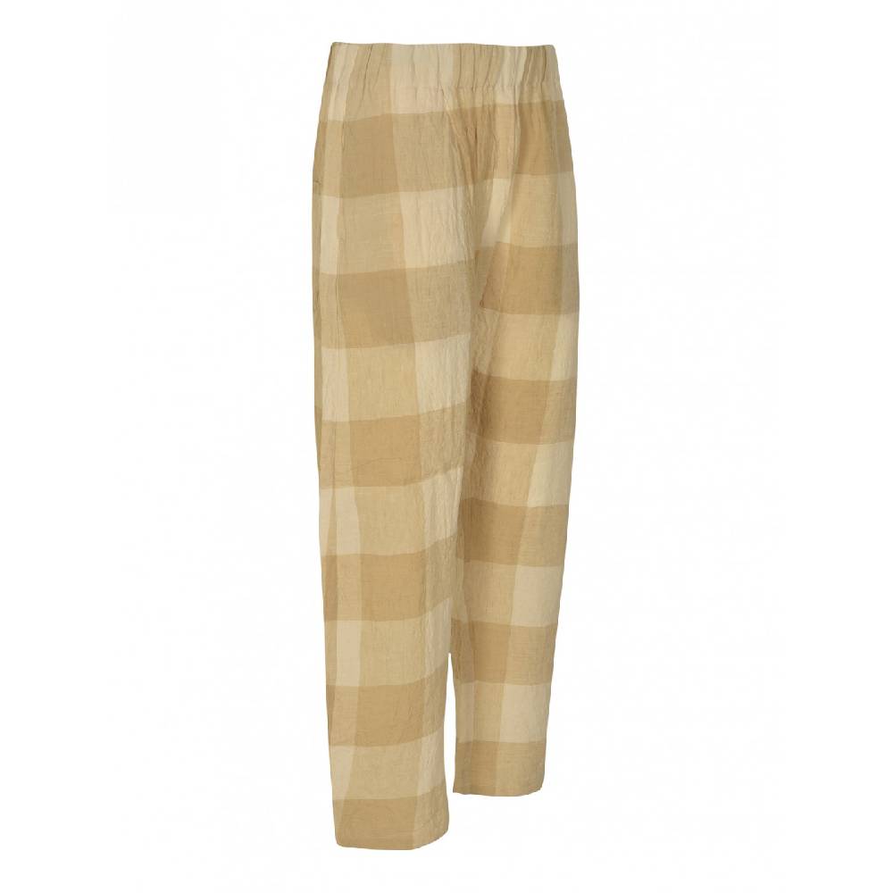APUNTOB Pantaloni quadri elastico in vita Duty-free