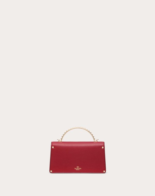 Red Valentino MINI BORSA A MANO ROCKSTUD IN VITELLO Qualità Garantita