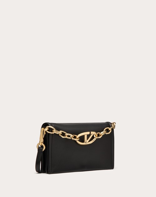 Red Valentino CLUTCH VLOGO CHAIN IN NAPPA CON CATENA Negozi Online