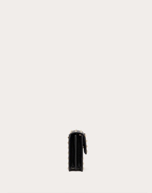 Red Valentino POUCH CON CATENA ROCKSTUD IN VITELLO GRANATO Acquista Ora