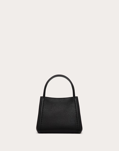 Red Valentino BORSA A MANO PICCOLA VALENTINO GARAVANI ALLTIME IN VITELLO GRANATO Vendite Flash