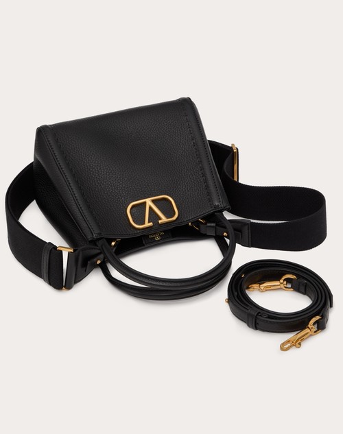Red Valentino BORSA A MANO PICCOLA VALENTINO GARAVANI ALLTIME IN VITELLO GRANATO Vendite Flash