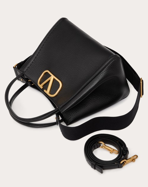 Red Valentino BORSA A MANO MEDIA VALENTINO GARAVANI ALLTIME IN VITELLO GRANATO Negozio