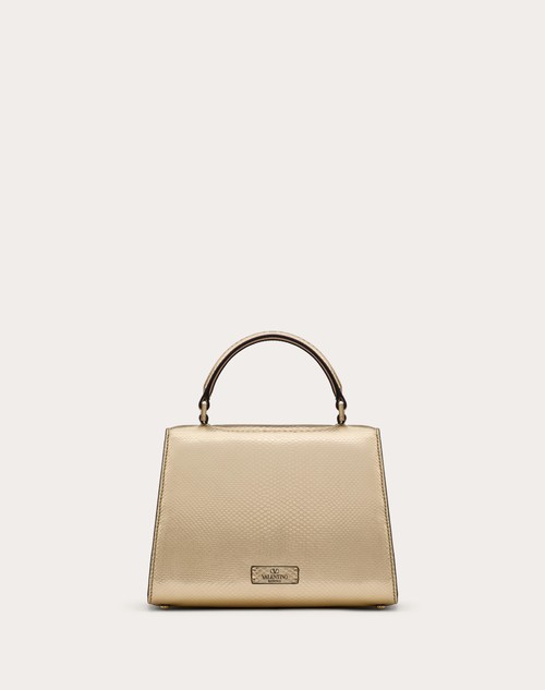 Red Valentino BORSA A MANO PICCOLA VALENTINO GARAVANI VSLING IN KARUNG METALLIZZATO Qualità