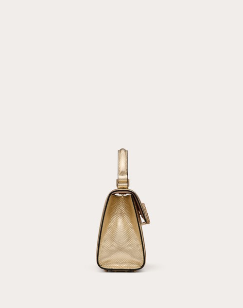 Red Valentino BORSA A MANO PICCOLA VALENTINO GARAVANI VSLING IN KARUNG METALLIZZATO Qualità